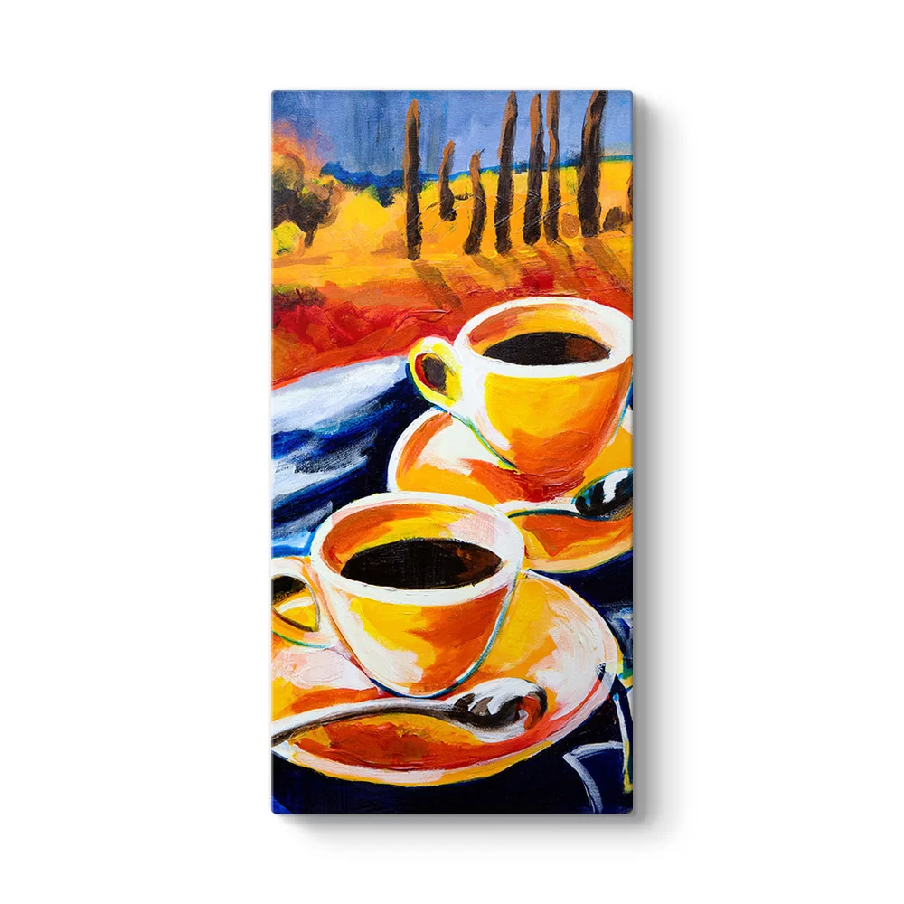 Çay Zamanı Tablosu - Model 7